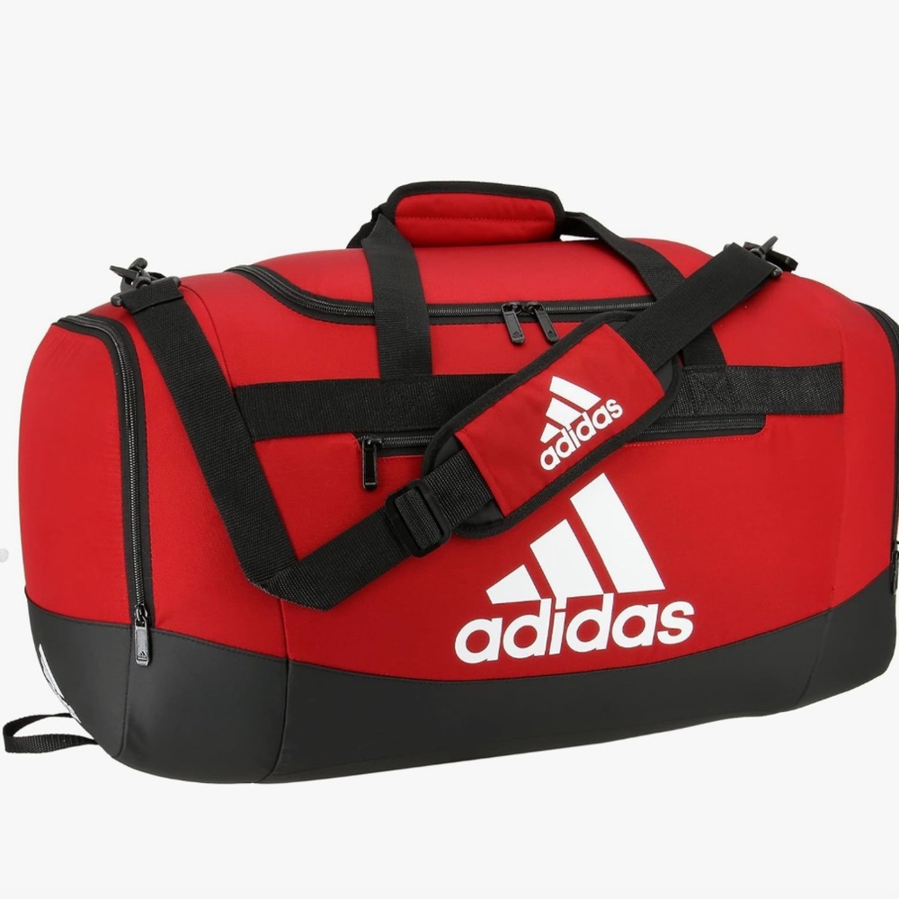 Adidas Unisex Defender 4.0 Gym Duffel Bag for Men and Women Medium(66L)